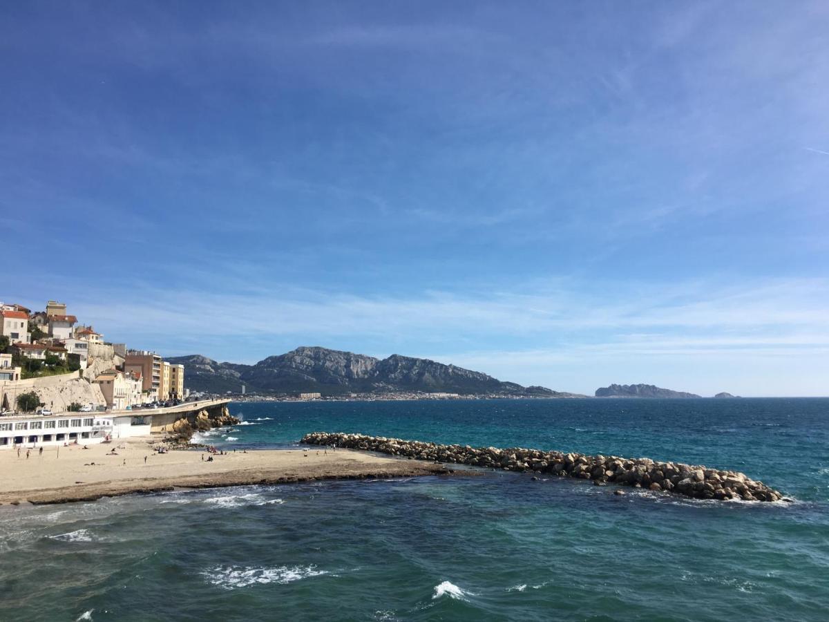 T2 Equipe Au Calme + Terrasse A 1 Km De La Mer Marseille Eksteriør billede